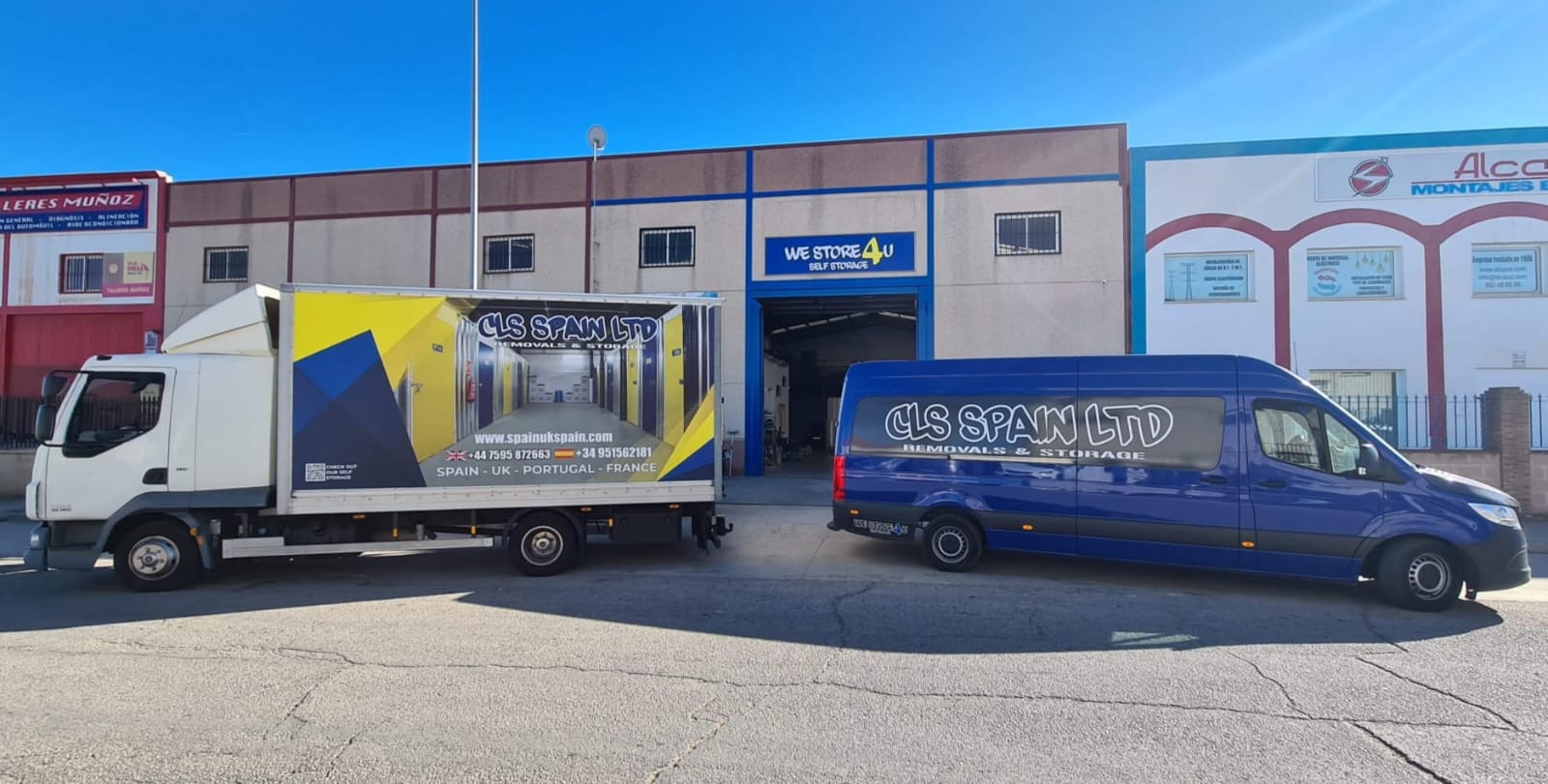CLS Spain Ltd international removal services - Moving between UK and Spain